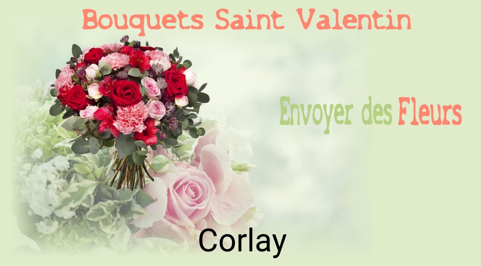 Roses de Saint-Valentin livrées à Corlay